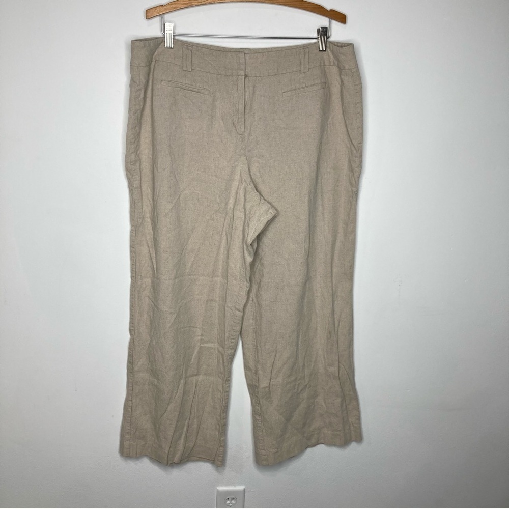 Cato linen Blend wide Leg pants size 20W